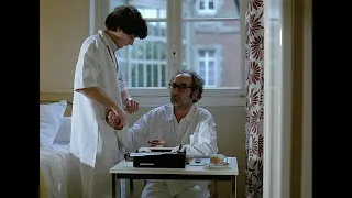 First Name: Carmen (1983) by Jean-Luc Godard, Clip: Être/Être -Godard types a letter at a sanitarium