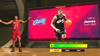 OFFICIAL LeBron James "KING" BUILD in NBA 2K23 - EASTER EGG BUILDS - HOW TO - REPLICA BUILD