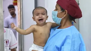 Baby Crying & Scared Before Going under Anesthesia