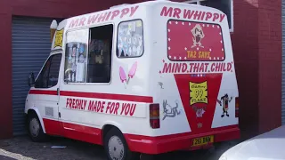 All the greensleeves ice cream vans from Hartlepool