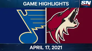 NHL Game Highlights | Blues vs. Coyotes – Apr. 17, 2021