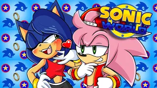 ALEX THORN AND SONICA PLAY SONIC WORLD GENDER BENT SONAMY!