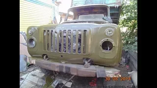 Восстановление ГАЗ 53 / его выкупил мужик, за 25 тыс.р, чтобы привести его в порядок для работы.