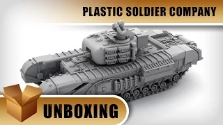 Unboxing: 1/72nd British Churchill Tank - Plastic Soldier Company