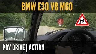 BMW E30 POV | V8 M60 SWAP | AWP