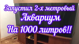 Запустил аквариум на 1000 литров