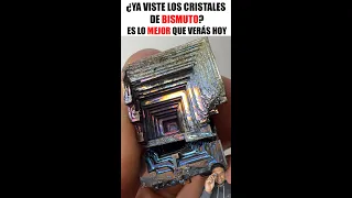 ¿COMO HACER CRISTALES DE BISMUTO? EL METAL MÁS EXTRAÑO