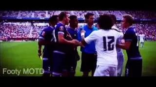 Real Madrid vs Tottenham Hotspur - Spat btw Sergio Ramos & Harry Kane 04/08/2015 HD