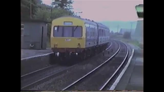 British Rail in the 1980s - Culham Oxfordshire July 1988