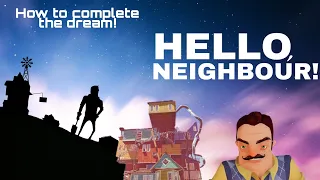 How to complete the supermarket dream and getting the invisibility skill ( Hello Neighbor act 3 )