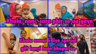 And they are back | meeting the new baby | Khala’s special gift for Ammi | ibrahim family