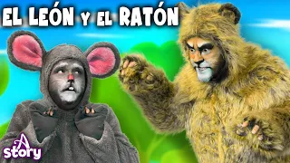 El León y El Ratón | Cuentos infantiles en Español