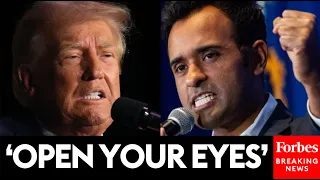 WATCH: Vivek Ramaswamy Gives Cynical Take On Trump Being Allowed To Run For President