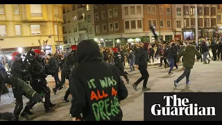 Police officer dies after fans clash before Athletic Bilbao-Spartak Moscow tie