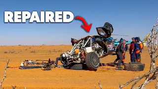 Crashed, But Still in the Race - A Dakar Miracle ✨