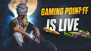 FREE FIRE LIVE CUSTOM ROOM | FF LIVE TEAM CODE  #gpfflive #freefire #gamingpointff #fflive #fflive