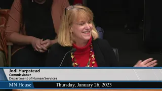 House Human Services Finance Committee 1/26/23