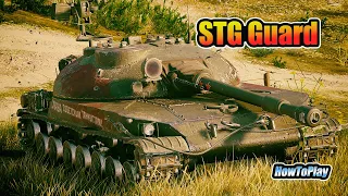 STG Guard - 8 Frags 6.7K Damage - Flat head on the farm! - World Of Tanks