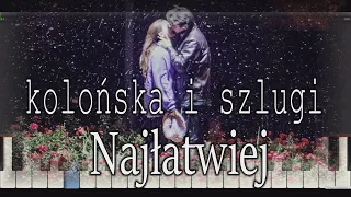 sanah-kolońska i szlugi -łatwa-podkład-pianino-piano-cover-keyboard-karaoke-midi-tutorial-nuty-tekst