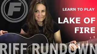 Learn To Play "Lake of Fire" by Nirvana/The Meat Puppets