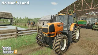 Building a Farm, Creation of New Fields│No Man's Land│FS 19│Timelapse #01