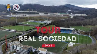 We've Just Trained At Real Sociedad's First Team Training Complex 🏟️🇪🇸⚽️ | SHOWCASE TOUR 2023