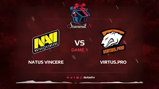 Natus Vincere против Virtus.pro, Первая карта, Квалификация на Dota Summit 8