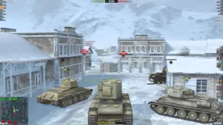 World of Tanks Blitz KV2 Mastery 3500+DMG gameplay