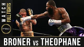 Broner vs Theophane FULL FIGHT: April 1, 2016 - PBC on Spike