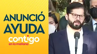 "GAS A PRECIO JUSTO": Presidente Boric anunció medidas por alza de precios - Contigo en La Mañana