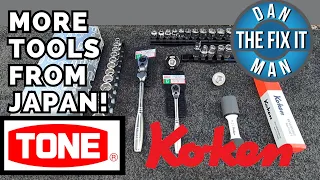 More Tools From Japan! TONE and Ko-ken Tool Haul!  Z-EAL Series and Nut Grip Sockets