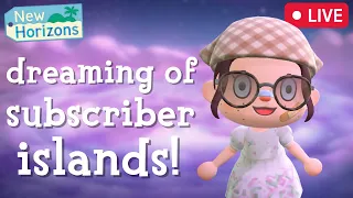 🔴 Let's visit YOUR islands!!! | Live Stream | Animal Crossing New Horizons