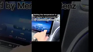 How to USE your Temperature controls #shorts #mercedes #amg