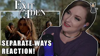 EXIT EDEN - Separate Ways (Journey Cover) REACTION | SYMPHONIC METAL JOURNEY?!?!