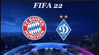 FC Bayern Munchen vs Dynamo Kyiv | UEFA Champions Leagues  ⚽️ | FIFA 22 | PS5™ Gameplay in Full HD