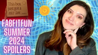 FABFITFUN SUMMER 2024 ALL CUSTOMIZATION SPOILERS | HONEST OPINIONS