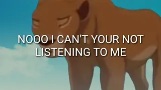 Nala x scar CROSSOVER part 1