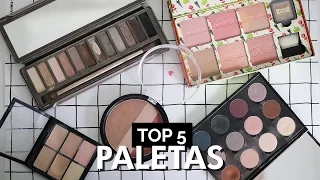 Melhores paletas de maquiagem - Top 5 | Lia Camargo