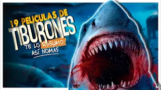 1 HORA de Peliculas Extrañas De Tiburones Para Ver Antes De Ir A Pescar | #TeLoResumo