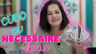 NECESSAIRE CUBO OU TRIANGULAR | Nécessaire ou estojo/box super Prática e fácil