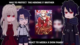 Roxana || agrinche  family react  to dion s' future family ||dion x medea