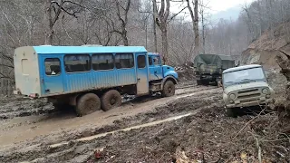 Небольшой экстрим в горах Чечни.