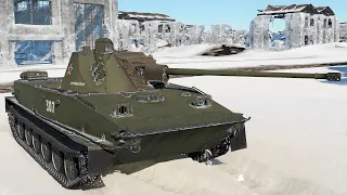 War Thunder: USSR - PT-76-57 Gameplay [1440p 60FPS]