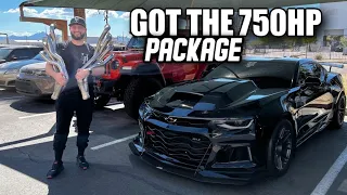 MY CAMARO ZL1 gets the 750HP PACKAGE | SOUNDS INSANE