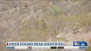 Hiker found dead identified