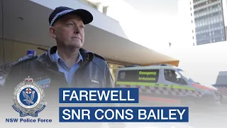 Farewell Leading Senior Constable Stewart Bailey - NSW Police Force
