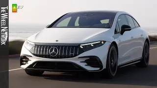 2022 Mercedes-AMG EQS 53 4MATIC+ | Diamond White | Driving, Interior, Exterior