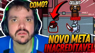 IMPOSSIVEL GAULES CRIOU UM NOVO META 1000QI INACREDITAVEL DE IMPOSTOR NO AMONG US!!!