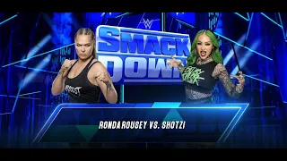 WWE 2K23 SmackDown Ronda Rousey vs  Shotzi