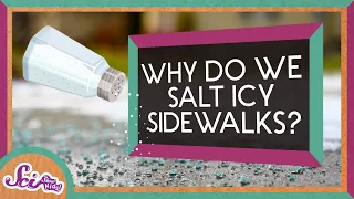 Why Do We Put Salt on Icy Sidewalks? | Winter Science | SciShow Kids